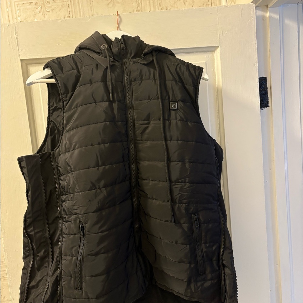 Heated Vest with Hood